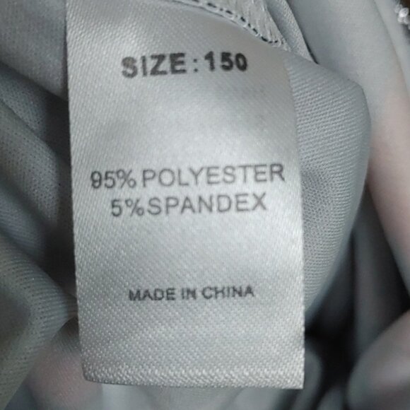 EUC Gymnastics Dance Cheer Leotard black red blue sky cats 150 cm - Picture 6 of 6